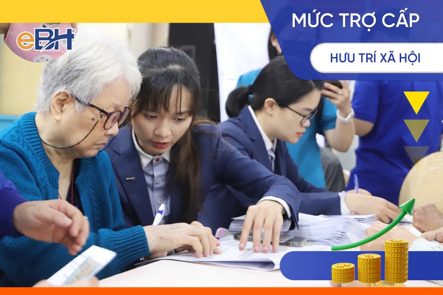 Số tiền trợ cấp hưu trí xã hội